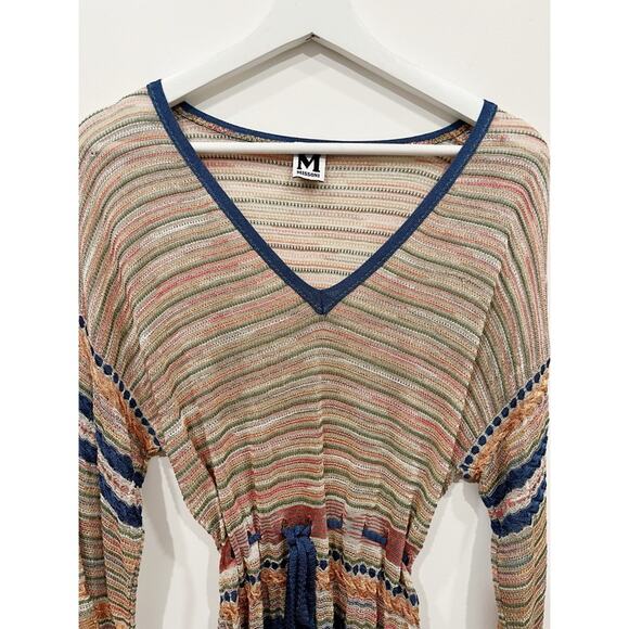 M Missoni Multicolor Shimmer Knitted Dress - Picture 4 of 12